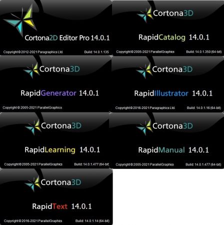 Parallel Graphics Cortona3D RapidAuthor 14.0.1 (x64)