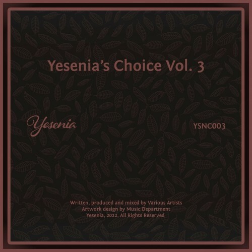 VA - Yesenia's Choice, Vol. 3 (2022) (MP3)