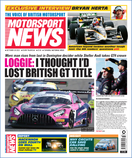 Motorsport News - October 20, 2022