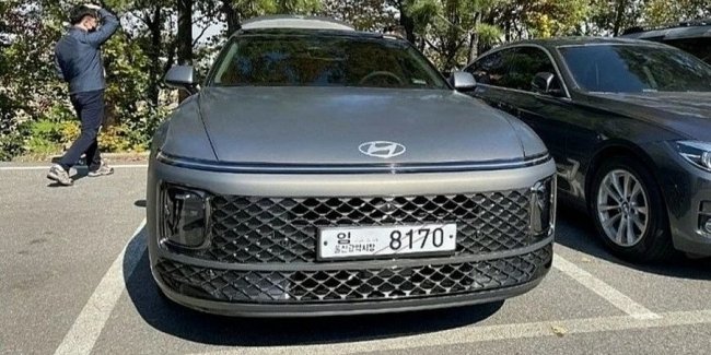 Новий флагманський седан Hyundai показали на «живих» знімках