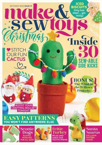 Make & Sew Toys №19 (October/November 2022)