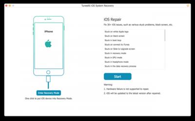 TunesKit iOS System Recovery 4.0.0.34