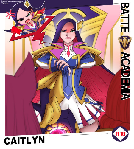 Taejaho - Battle Academia Caitlyn Porn Comics
