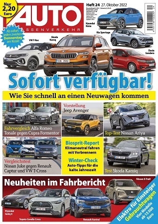 Auto Strassenverkehr Magazin Nr 24 vom 26 Oktober 2022