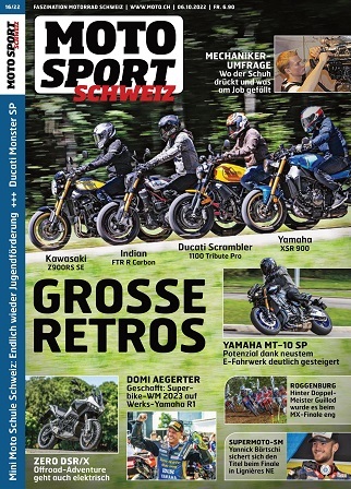 Moto Sport Schweiz Magazin Nr 16 2022
