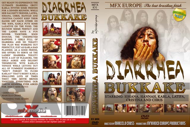 Diarrhea Bukkake /   (MFX-831) (MFX Media) [2005 ., Scat, Shit Eating, Shit Swallowing, Lesbian Scat, Shitting in Mouth, Faceshitting, DVDRip]