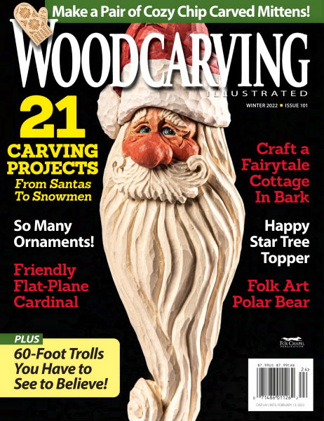 Картинка Woodcarving Illustrated – Winter 2022