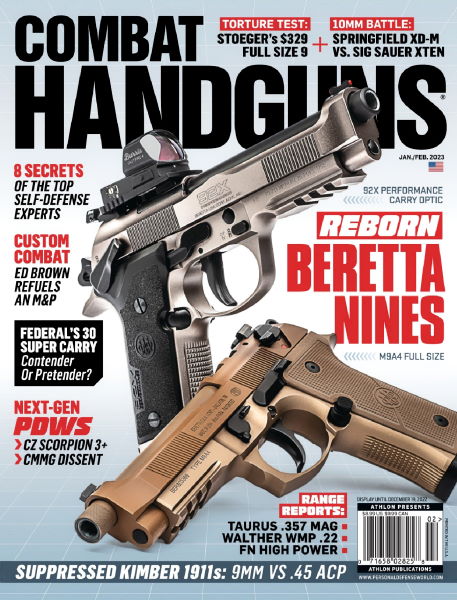 Картинка Combat Handguns - January/February 2023