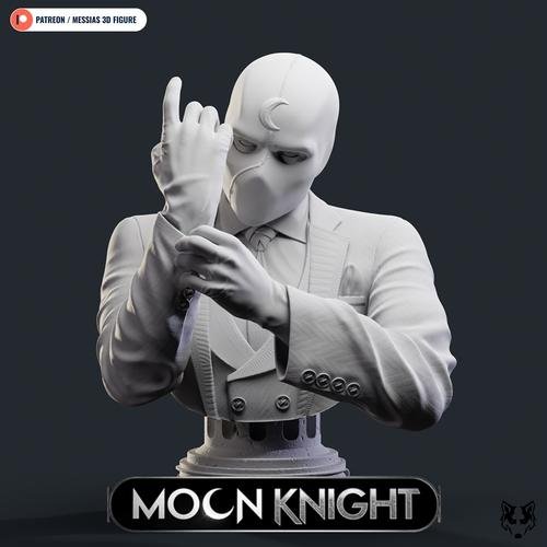 Bust Moon Knight 3D Print