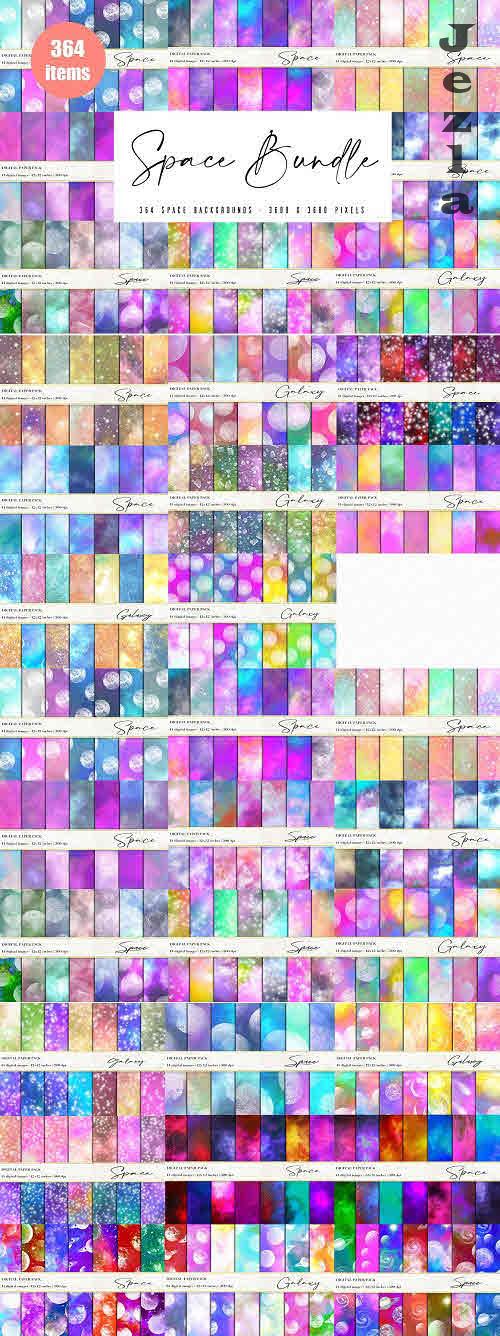 Space Galaxy Backgrounds Bundle - 10222787 Space Galaxy Backgrounds Bundle - 10222787