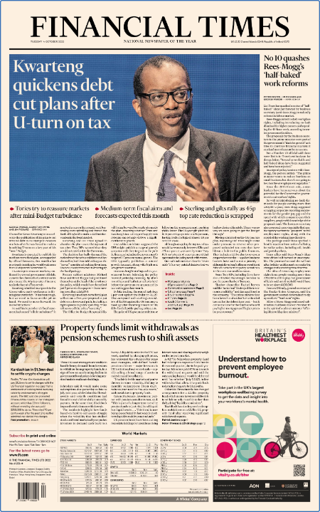 Financial Times UK - October 15, 2022