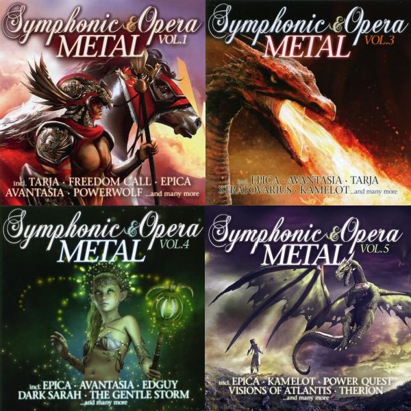 Symphonic and Opera Metal Vol. 1-5 (10CD) (2015-2019) FLAC