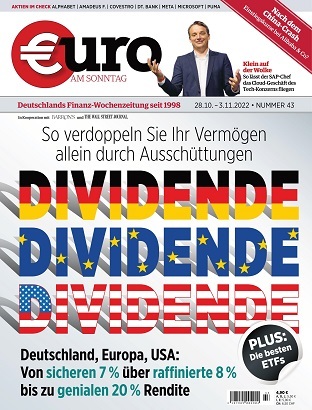 Euro am Sonntag Finanzmagazin Nr 43 vom 28 Oktober 2022
