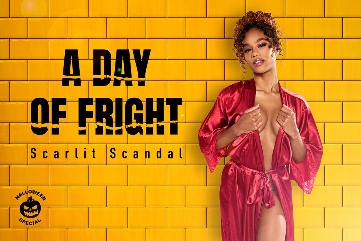 [BaDoinkVR.com] Scarlit Scandal (A Day of Fright /28.10.2022) [2022 г., Blowjob, Teen. Doggystyle, Babe, Hairy, Black, Natural Small Tits, Cum On Body, 7K, 180°, 3584p] [Oculus Rift / Vive]