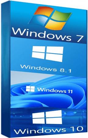 Windows All (7, 8.1, 10, 11) All Editions With Updates AIO 50in1 October 2022  Preactivated