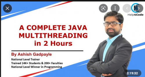 Learn Java Multithreading from Scratch by Ashish Gadpayle