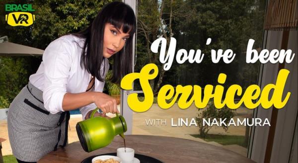 BrasilVR: Lina Nakamura (You've Been Serviced) [Smartphone, Mobile | SideBySide] [1080p]