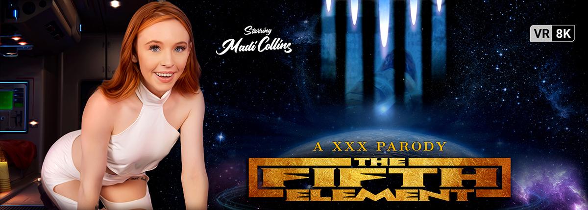 [VRConk.com] Madi Collins (The Fifth Element (A XXX Parody)) [2022 г., VR, Virtual Reality, POV, 180, Hardcore, 1on1, Straight, Blowjob, Handjob, English Language, Redhead, Small Tits, Natural Tits, Trimmed Pussy, Cowgirl, Reverse Cowgirl, Doggystyle ]
