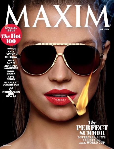 Картинка Maxim USA - Special Issue: The Hot 100 - June 2014