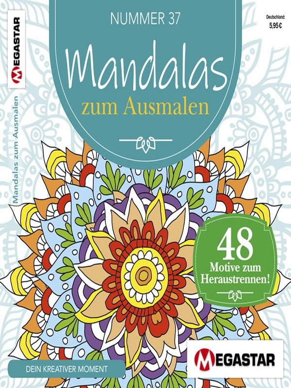 Mandalas zum Ausmalen Magazin Nr 37 2022