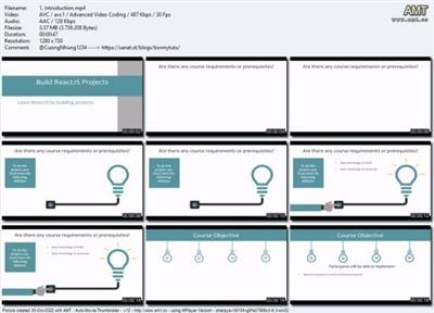 React Tutorial : Build ReactJS  Projects 67adce1bb7938494fbd405f92a194404