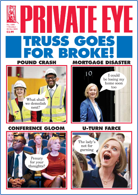 Private Eye Magazine - Issue 1583 - 7 October 2022