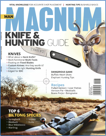 Man Magnum Knife & Hunting Guide - October 2022