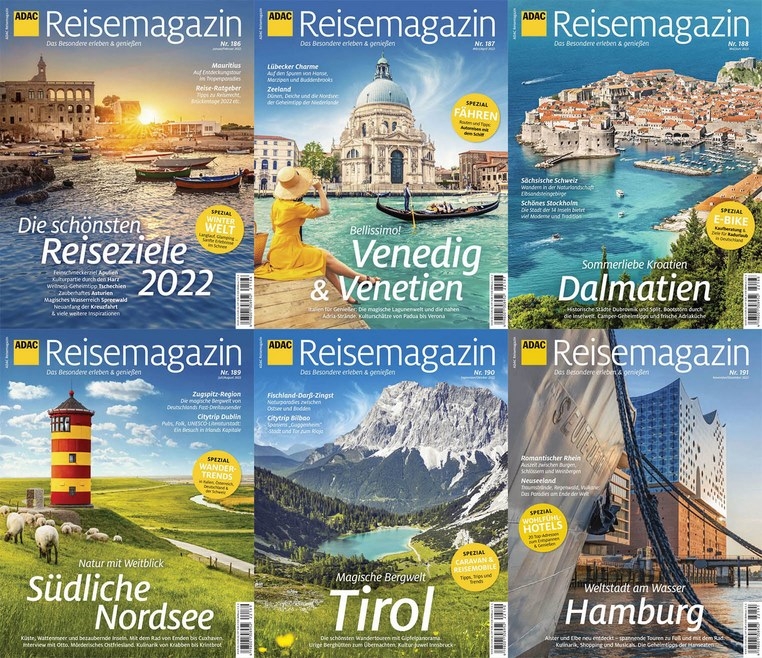 ADAC Reisemagazin - 2022 Jahrgang