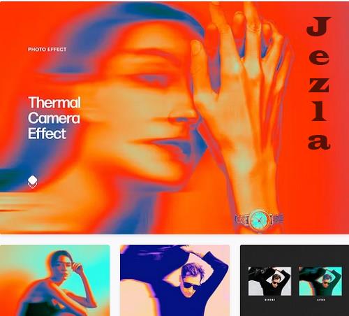 Thermal Camera Photo Effect - 10305386