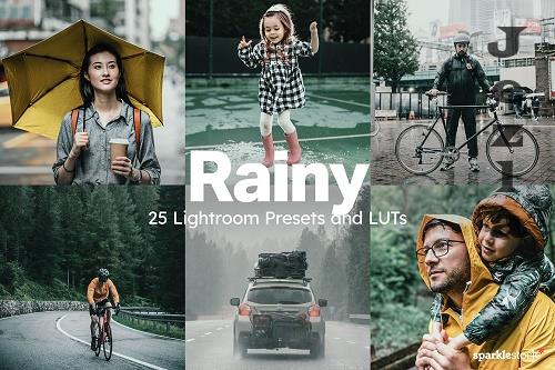 25 Rainy Lightroom Presets and LUTs - 10352925