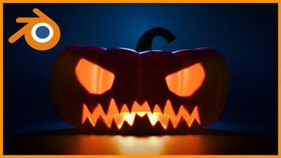 Blender 3D: Create A Jack-O'-Lantern  Scene 505678c98722774296094a9028cada9e