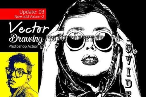 Vector Drawing Action - 1344605