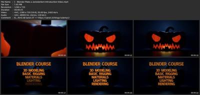 Blender 3D: Create A Jack-O'-Lantern  Scene B0b2c2c078231524f29467b180b632c4