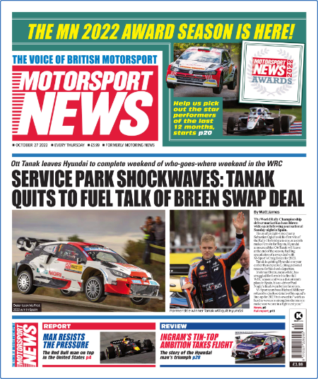 Motorsport News - October 27, 2022