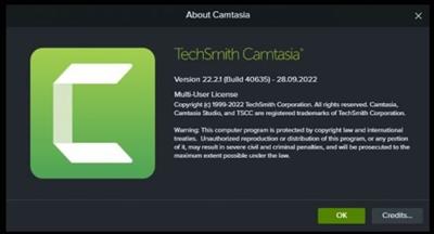TechSmith Camtasia 2022.2.1 Build 40635 (x64)  Multilinguage 8eee43ba320f6ed09de4ec2cf1a49855