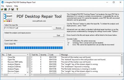 3-Heights PDF Desktop Repair Tool  6.23.1.5