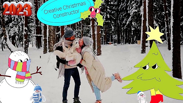 Videohive - Christmas Creative Characters And Titles 40506806 - Project For Final Cut & Apple Motion