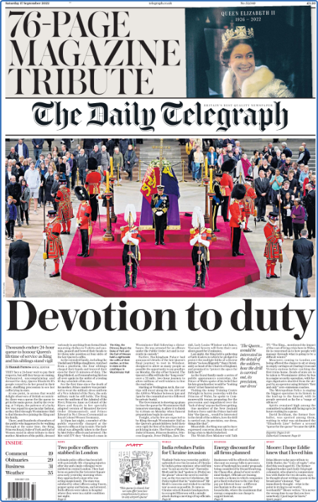 The Daily Telegraph - 26 April 2022