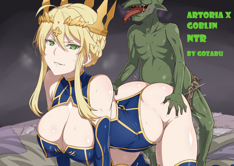 [Gozaru] Lancer Artoria Goblin NTR (Fate/Grand Order) [English] Hentai Comic