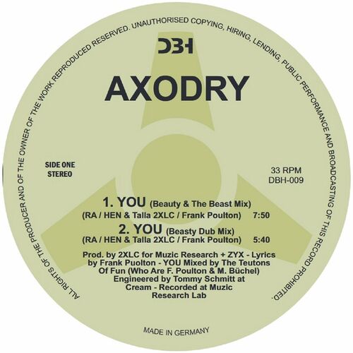 VA - Axodry - You (2022) (MP3)