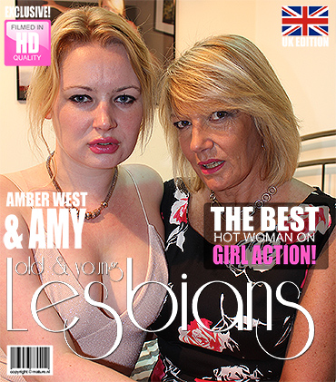 [Mature.nl] Amber West (EU) (27), Amy (EU) (53) - Amy and Amber fingering each others pink pussies (12191) [17-01-2017, Lesbian, Old & young lesbians, Shaved, Mature, Pussy licking, 1080p, SiteRip]