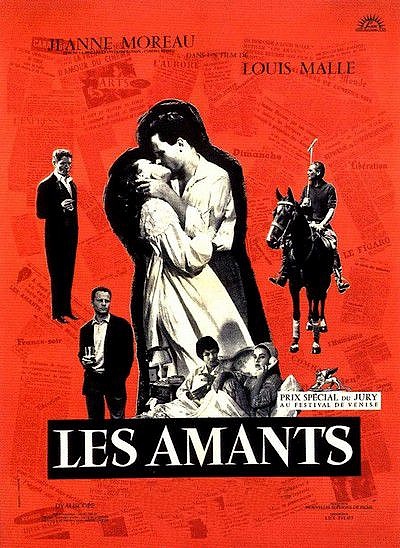 Любовники / Les amants (1958) HDRip
