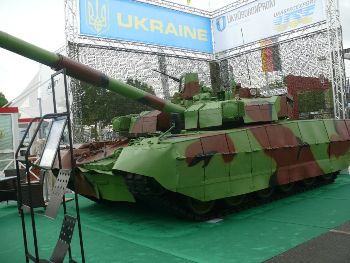 Ukraine T-84 Oplot-M Walk Around