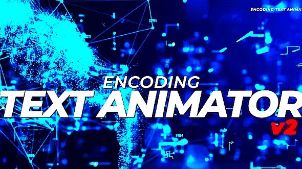 Encoding Text Animator V2 1055945 - Project for After Effects