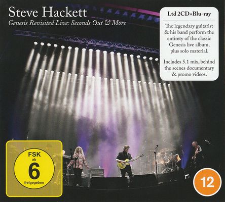 Steve Hackett - Genesis Revisited Live: Seconds Out & More (2022) [Limited Edition, 2CD + BD + Hi-Res]