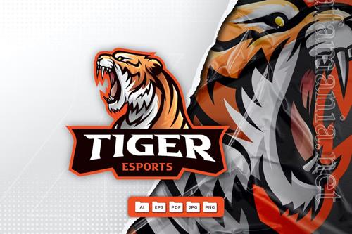 Tiger Mascot Logo Design