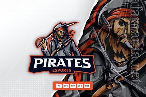 Pirates Mascot Logo Design