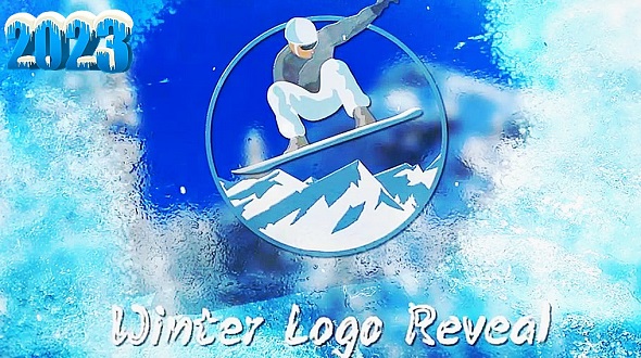 Winter Logo Reveal 23 - Project for After Effects