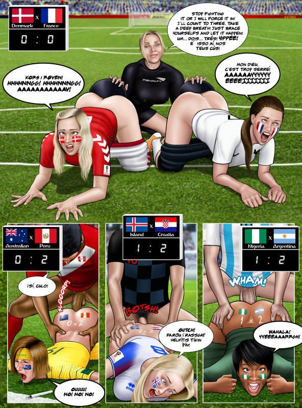 Extro - FIFA World Cup Russia 2018 - Soccer Hentai Ongoing Porn Comic