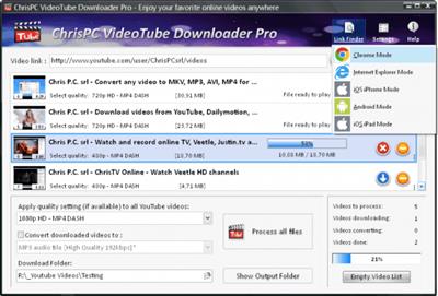 ChrisPC VideoTube Downloader Pro 14.22.1104  Multilingual